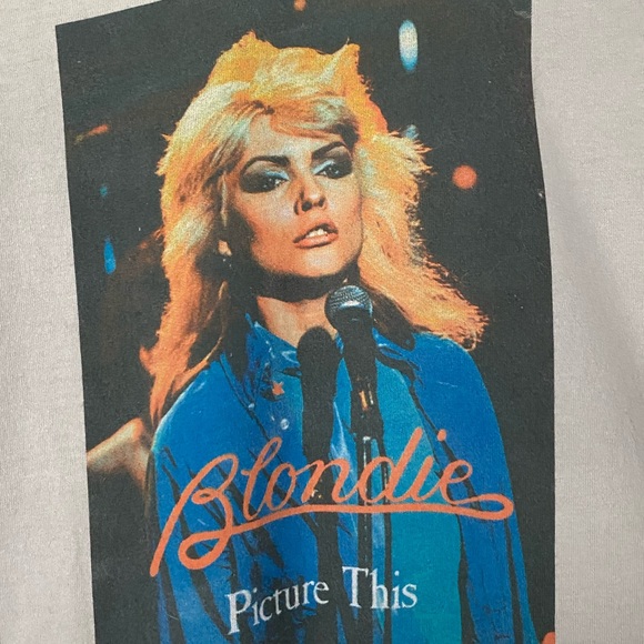 “Blondie” Oversized Vintage Style Band Tee - Picture 5 of 6